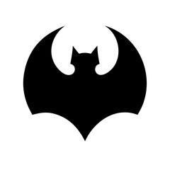vector illustration of a halloween bat