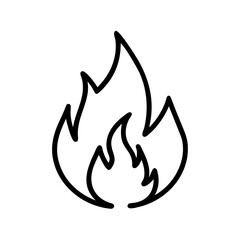 vector fire icon