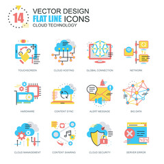 Flat Icon Set – Clean Vector Icons