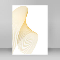 design brochure A4 format advertising, for new product newsletters, technology graphics, report...