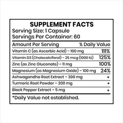 Supplement facts, Nutrition facts, supplement and vitamins.