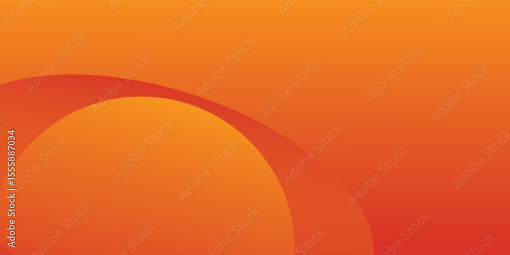 Poster modern orange abstract background with flowing wave lines. dynamic wave. modern