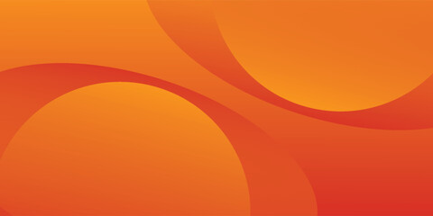 Modern orange abstract background with flowing wave lines. Dynamic wave. modern