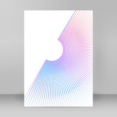 Business templates for multipurpose presentation. Easy lines circle eaves. JPG design brochure A4...
