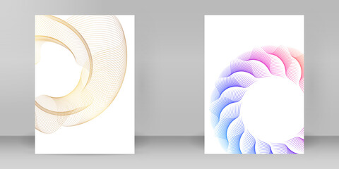 Easy editable jpg layout. design brochure A4 format advertising, for new product newsletters,...