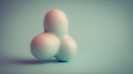 Abstract blue molecular structure in sci-fi style, symbolizing futuristic scientific exploration