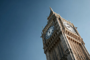 stunning view of big ben emphasizing intricate details and perfect symmetry