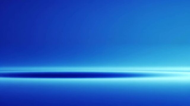 Abstract blue background with smooth gradient, the camera moves down, calm and cool tones. 