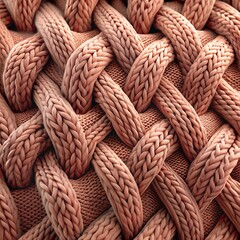  knitted wool texture cozy 3d mockup