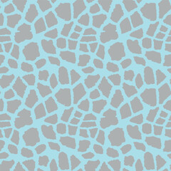 Abstract modern giraffe seamless pattern. Animals trendy background. Colorful decorative vector stock illustration for print, card, postcard, fabric, textile. Modern ornament of stylized skin.