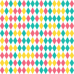 Harlequin Diamond Pattern, Bold Argyle