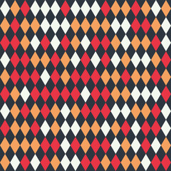 Harlequin Diamond Pattern, Bold Argyle
