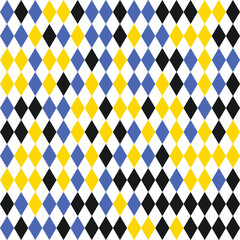 Harlequin Diamond Pattern, Bold Argyle