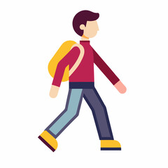 girl with a suitcase