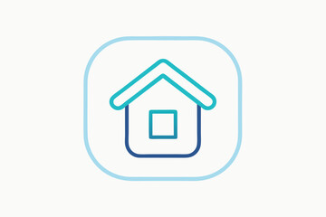 mobile home button symbol icon