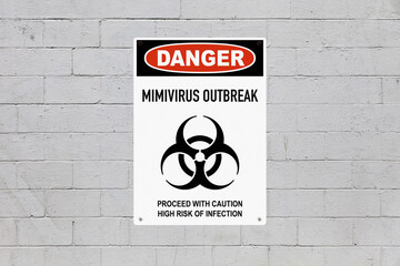 Danger, Mimivirus outbreak. Proceed with caution, high risk of infection