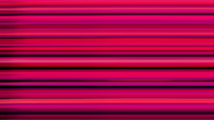 Abstract vibrant horizontal lines in shades of pink and red
