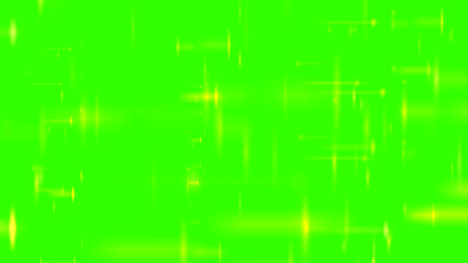 Spinning Green Light Spiral