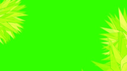 Colorful Green Gradient Swirl