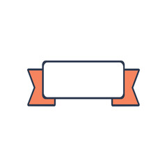 Ribbon Banner Icon