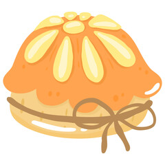 pumpkin tea and dessert