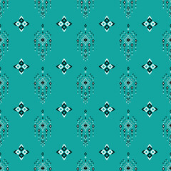 Geometric Ethnic traditional seamless oriental pattern Aztec Tribal Hmong Native American Indian...