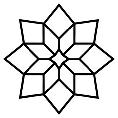tessellation pattern on white background