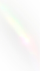 PNG Abstract crystal prism with rainbow light and spectrum flare transparent glass diamond overlay, glowing reflex prism, jewelry PNG