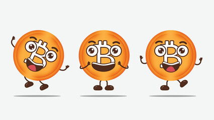 bitcoin expression 3d character