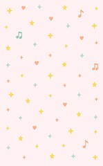 Obraz premium Cute background illustration