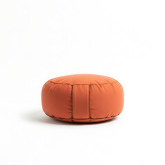 Terracotta round floor cushion