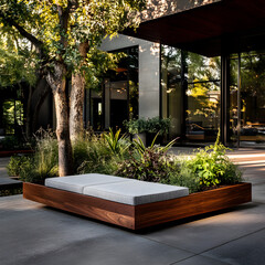 A Modern Dining with Eco Friendly Furniture