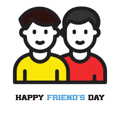 international happy friends day