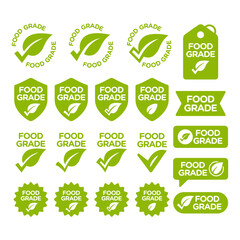 FOOD GRADE EMBLEM SET