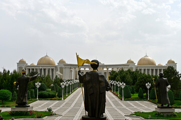 Weiße Hauptstadt Ashgabat - Turkmenistan