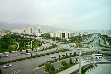 Weiße Hauptstadt Ashgabat - Turkmenistan
