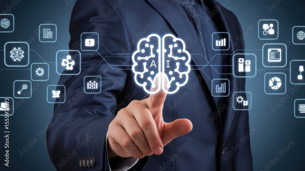 Aufkleber sophisticated artificial intelligence management and innovation implementation