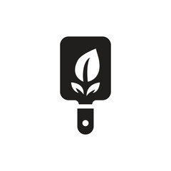 Traditional spatula icon simple vecto