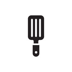 Traditional spatula icon simple vecto