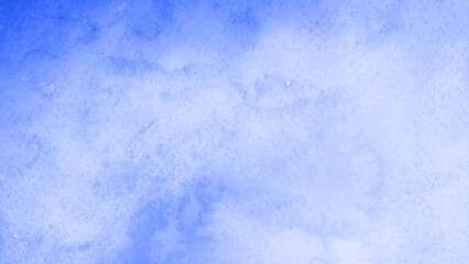 水彩風ブルーテクスチャ背景
