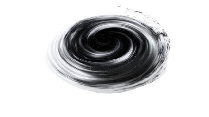 Spiral galaxy on white background

