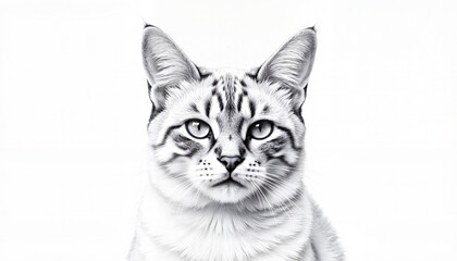 Obraz premium Fantasy creature drawing of a unicorn fox with wings 