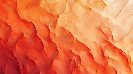 Fractal flame patterns with infinite self-repeating details in warm orange gradients 