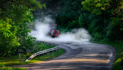 Summer in New York State means Road Repair from the damage caused in winter by the snowplows...