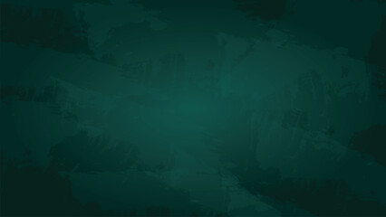 Dark emerald green grunge texture background, distressed vector illustration
