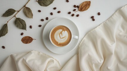 Cozy Coffee with Autumn Vibes