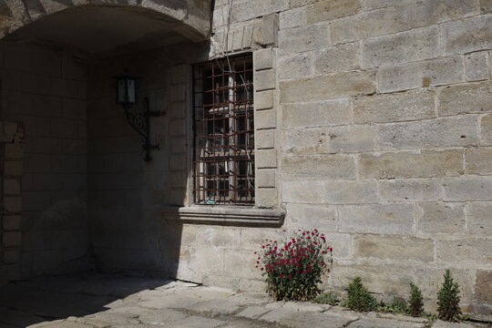 Fototapeta old stone house