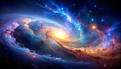 Obraz premium Nebula Dreams