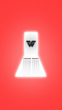 Cinematic Opening Shining Door Vertical Logo Reveal MOGRT 321