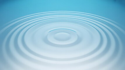 Ripples on blue water surface waves liquid